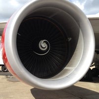 Photo taken at Virgin Atlantic Flight 19 by Paul S. on 7/21/2012