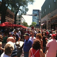 Photo taken at Yawkey Way by Chris R. on 7/22/2012
