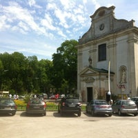 Photo taken at Kirche Mariabrunn by Max S. on 6/7/2012