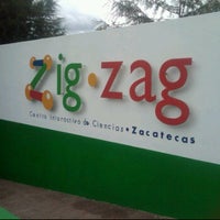 Photo taken at Zigzag Centro Interactivo de Ciencia y Tecnología de Zacatecas by Jonathan C. on 10/13/2011