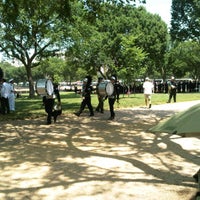 Photo taken at Shady Tree Outside of Air &amp;amp; Space Museum by Bill D. on 5/28/2012