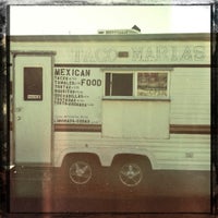 Photo taken at Maria&#39;s Tacos by Kane J. on 9/30/2011