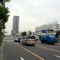 Photo taken at Shinonome 1-chome Intersection by nama e. on 7/7/2012