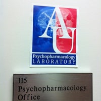 Photo taken at AU - Psychopharmacology Laboratory by Katie S. on 12/21/2011