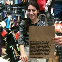 Photo taken at American Apparel by Temeka C. on 12/2/2011