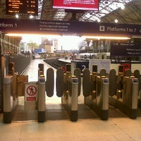 Photo taken at Platform 1 by Ivette A. on 5/5/2012