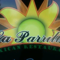 Foto diambil di La Parrilla Mexican Restaurant oleh James G. pada 2/13/2012