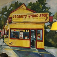 Das Foto wurde bei The Original George&amp;#39;s Gyros Spot von Doreen @. am 1/15/2011 aufgenommen