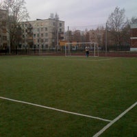 Photo taken at Футбольное поле by Andrey G. on 5/2/2012