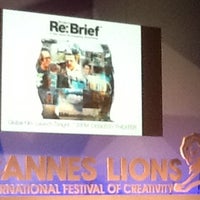Photo taken at Cannes Lions 2012 by Heather C. on 6/22/2012