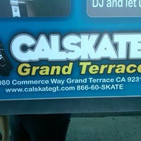 Foto tirada no(a) Cal Skate Grand Terrace por Fransisca Melania S. em 9/4/2012