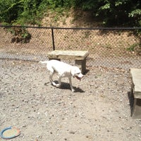 Photo taken at M west Scout&amp;#39;s pooch Park by Nancy G. on 6/9/2012
