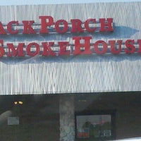 Photo taken at BackPorch SmokeHouse by John H. on 9/1/2011