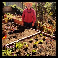 Photo taken at Crags Court Community Garden by Lisa on 3/7/2012