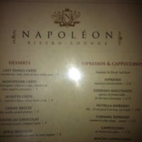 Photo taken at Napoleon Bistro Lounge by Kelly G. on 2/17/2012