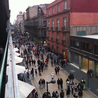 Photo taken at Plaza Madero by Enrique Josue C. on 3/25/2012