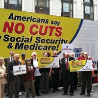 Снимок сделан в National Committee to Preserve Social Security and Medicare пользователем @NCPSSM 9/22/2011