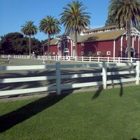 Photo taken at Stanford Red Barn by Claudeth F. on 9/23/2011