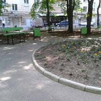 Photo taken at Двор Кутузовский Проспект 14 by Лена Г. on 6/20/2012