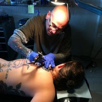 Photo taken at Awake Cafe by Royal Flesh Tattoo and Body Piercing on 4/20/2012