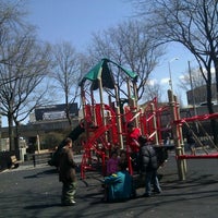 Photo taken at LaGuardia Playground by Miguel B. on 4/17/2011