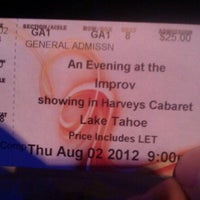 Photo taken at Improv At Harveys by KB on 8/3/2012