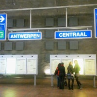 Photo taken at Trein Halle &amp;gt; Antwerpen by Hideto W. on 11/3/2011