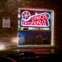 Photo taken at Dino&#39;s Pizza by Paul F. on 2/25/2012