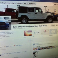 7/6/2012にJared H.がKahlo Chrysler Jeep Dodge Ramで撮った写真