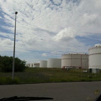 Photo taken at Oiltanking by bregje d. on 6/22/2012