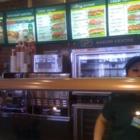 Photo taken at Subway by Manya! on 3/17/2012