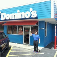 Photo taken at Domino&amp;#39;s Pizza by Carlos G. on 7/26/2012