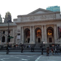 Photo taken at New York Public Library - Stephen A. Schwarzman Building Celeste Bartos Forum by Kevin E. on 3/19/2012