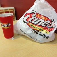 Photo taken at Raising Cane&amp;#39;s Chicken Fingers by Lizzy S. on 4/29/2012