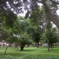 Photo taken at Parque Ramon Castilla by Claudia B. on 3/23/2012