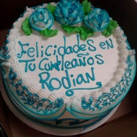 Photo taken at Las Palmas Bakery by Leslie O. on 4/27/2012