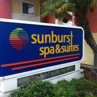 Photo taken at Sunburst Spa And Suites by 𝓡andal . on 4/24/2012