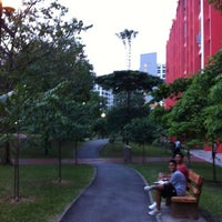 Photo taken at Jogging Track @Tampines Central Park by ,7TOMA™®🇸🇬 S. on 9/4/2012