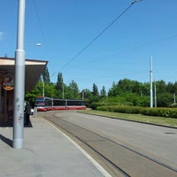 Photo taken at Sídliště Ďáblice (tram) by Jana H. on 5/19/2012