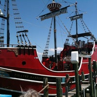 Photo taken at Captain Memo&#39;s Pirate Cruise by Elizabeth W. on 4/3/2012