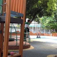 Photo taken at Playground by Pat B. on 8/21/2012