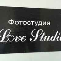 Photo taken at Фотостудия Love Studio by Nasya_T on 9/2/2012