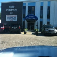 Photo taken at Biron&amp;#39;s Elite Gymnastics by Rovena F. on 4/23/2012