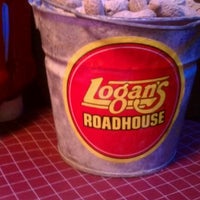 Photo taken at Logan&amp;#39;s Roadhouse by Mitch Rich-Boy J. on 1/9/2012
