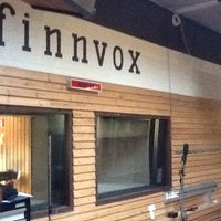 Photo taken at Finnvox Studiot by Tuomo P. on 10/17/2011