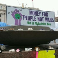 Photo taken at Occupy DC at Freedom Plaza by Anthony S. on 12/20/2011