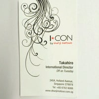 Photo taken at Icon By Shunji Matsuo by bc17ab on 4/29/2012