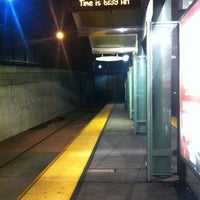 Photo taken at MUNI Metro Stop - 3rd &amp;amp; Le Conte by BeefStew on 12/28/2011