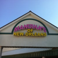 Photo taken at Mandina&amp;#39;s Restaurant by Cristina C. on 10/13/2011