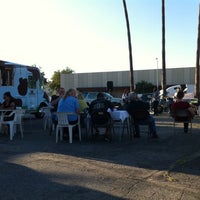 Photo taken at North Hollywood Friday Food Trucks (aka NoHo Dine Out Friday Nights) by Nick G. on 7/7/2012
